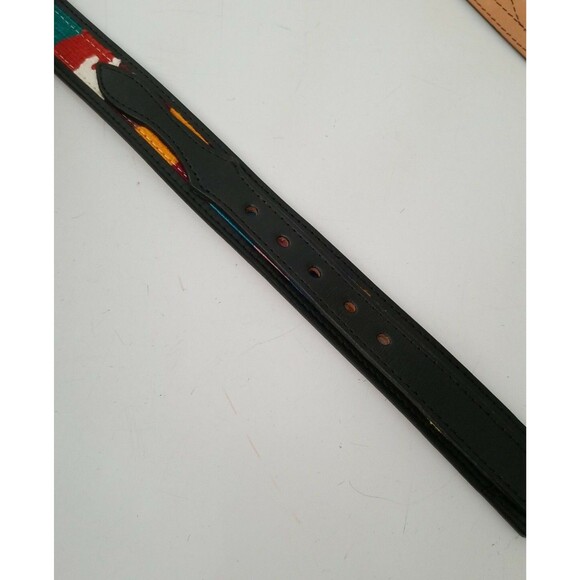 Circle Of Yoakum Leather Belt, 38" Length. - Picture 7 of 8